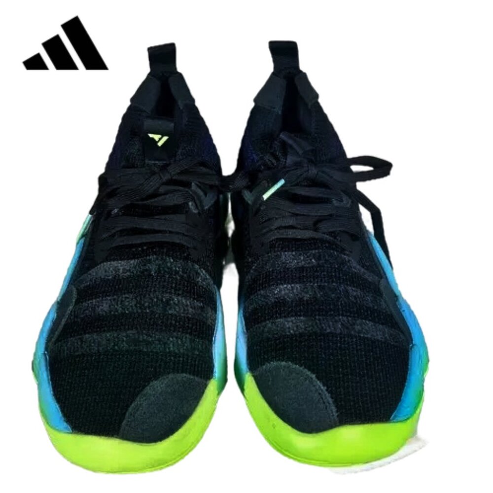 Adidas Trae Young 2 Trae-TL Solar Green Basketball, Sz 11, EUC